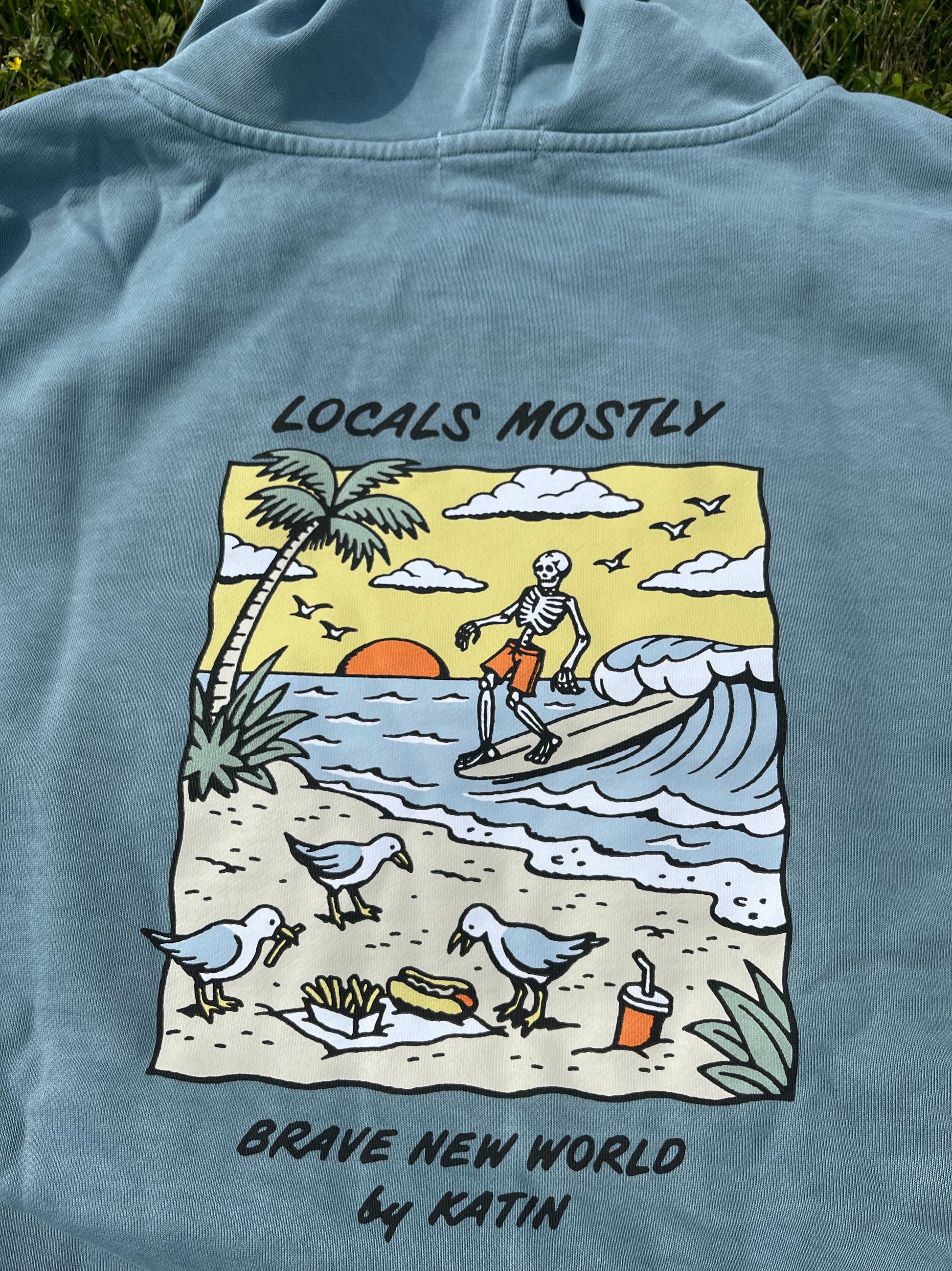 BNW x Katin Locals Mostly Hoodie